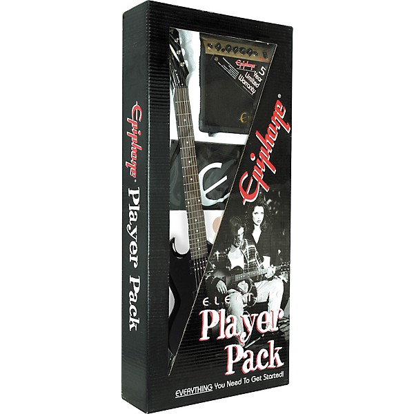 Epiphone SG Special Electric Guitar Player Pack Ebony Chrome