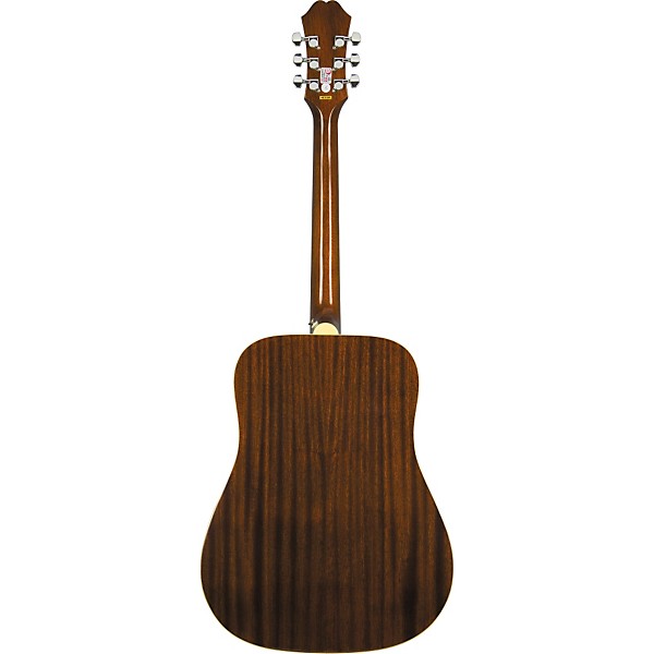 美品/希少/Epiphone　DR-90NA 　改チューナー付エレアコ Epiphone DR-90 Acoustic Player Pack Natural Chrome Hardware