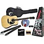 Restock Epiphone DR-90S Solid Top Acoustic Player Pack Natural Chrome Hardware thumbnail
