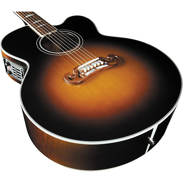 Platinum Gibson SJ-200 EC Acoustic-Electric Guitar Vintage