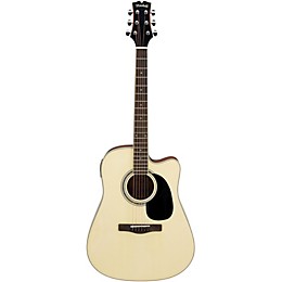 Open Box Mitchell MD100CE Dreadnought Cutaway Acoustic-Electric Guitar Level 1 Natural