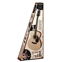 Open Box Mitchell MO100SPK Folk Acoustic Guitar Pack Level 1 Natural