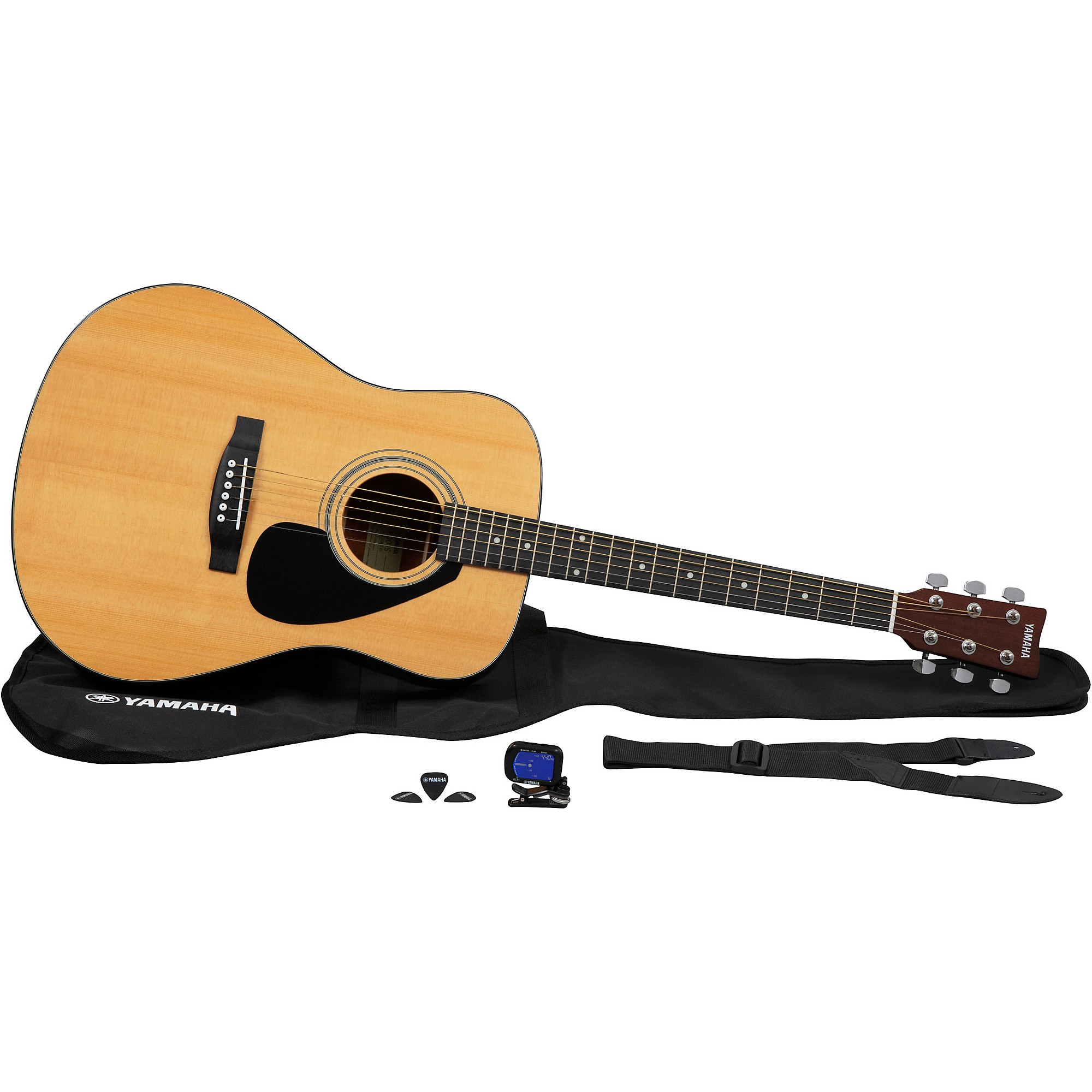 Yamaha GigMaker Deluxe Acoustic Guitar Pack Natural