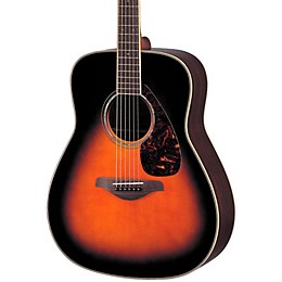 Yamaha FG730S Solid Top Acoustic Guitar Tobacco Sunburst