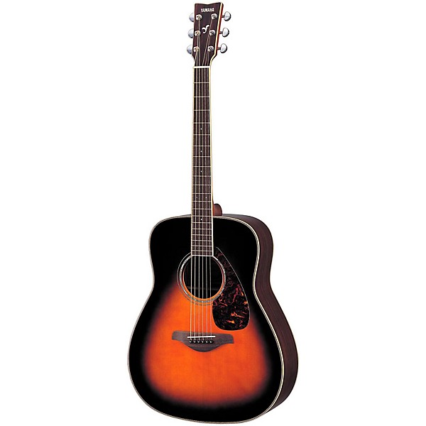 Open Box Yamaha FG730S Solid Top Acoustic Guitar Level 1 Tobacco Sunburst