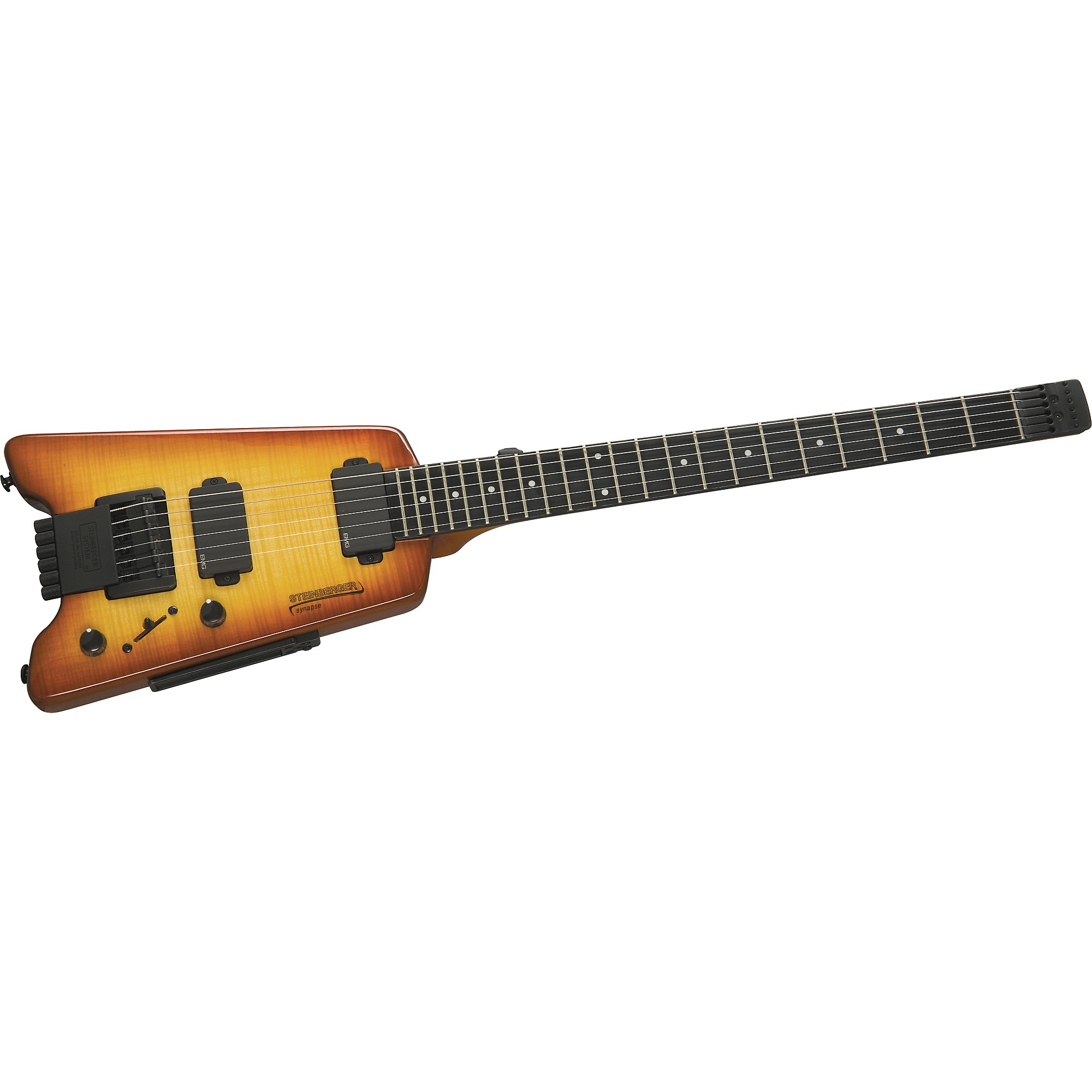 Steinberger Synapse SS-2F Custom Electric Guitar Transparent Amber 