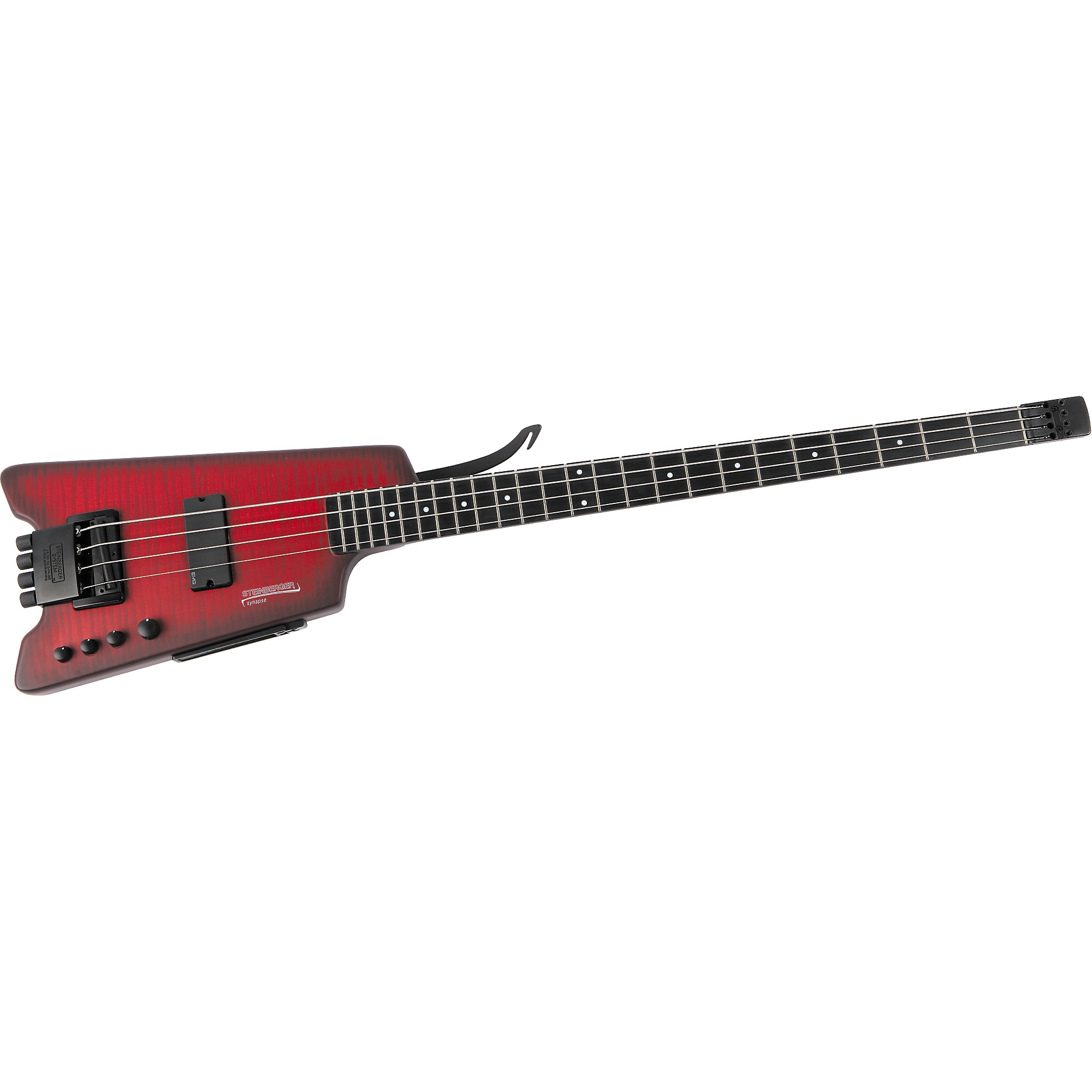 Steinberger Synapse XS-1FPA Custom 4-String Bass Transparent Red