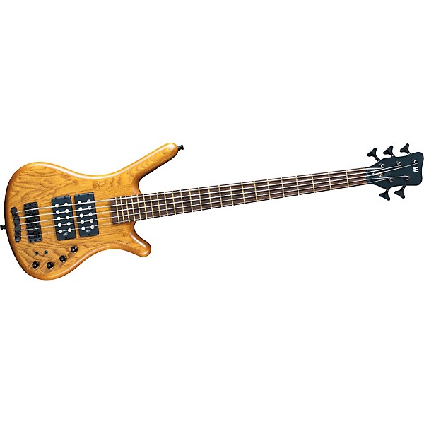 Warwick Corvette $$ Double Buck 5-String Bass Guitar Honey Violin