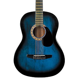 Open Box Rogue Starter Acoustic Guitar Level 2 Blue Burst 190839803405