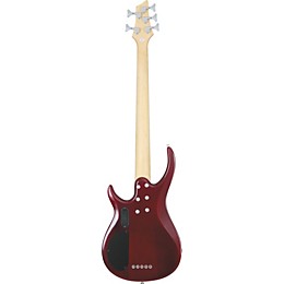 Rogue LX405 Pro 5-String Bass Liquid Red Quilt