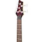 Rogue LX405 Pro 5-String Bass Liquid Red Quilt