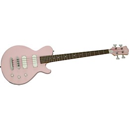 Luna Pandora Series Electric Bass Guitar Innocent Blush