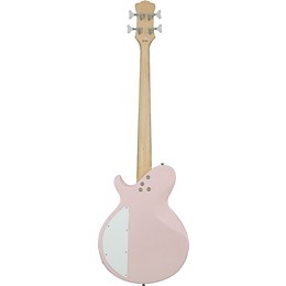 Luna Pandora Series Electric Bass Guitar Innocent Blush
