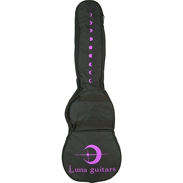 Luna Pandora Series Electric Bass Guitar Innocent Blush