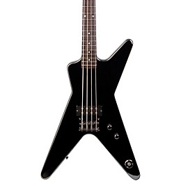 Open Box Dean ML Metalman 4-String Bass Guitar Level 2 Black 194744701375