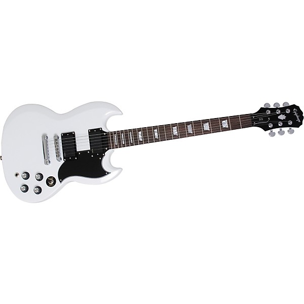 Epiphone Limited Edition G-400 Electric Guitar with EMG Pickups Alpine White