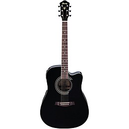 Open Box Ibanez V70CE Acoustic-Electric Guitar Level 2 Black 190839289049