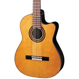 Ibanez GA Series GA6CE Classical Cutaway Acoustic-Electric Guitar Natural