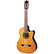 Ibanez Ga Series Ga6ce Classical Cutaway Acoustic-Electric Guitar Natural for sale