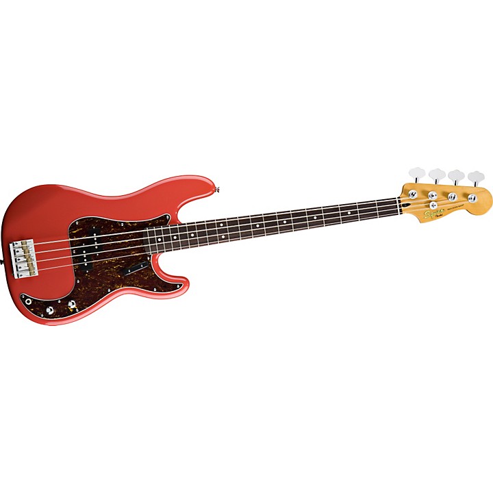 ベース Squier classic vibe PB Fiesta Red Squier Classic Vibe Precision Bass '60s Guitar Fiesta Red