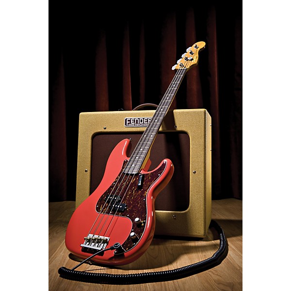 Squier Classic Vibe Precision Bass '60s Guitar Fiesta Red