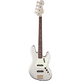 Open Box Squier Classic Vibe Jazz Bass '60s Bass Guitar Level 1 Inca Silver with Matching Headstock