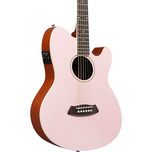Ibanez TCY10E Talman Acoustic-Electric Guitar Pink | Guitar