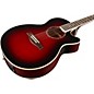 Ibanez AEG20E Flamed Sycamore Top Acoustic-Electric Guitar Transparent Red Sunburst