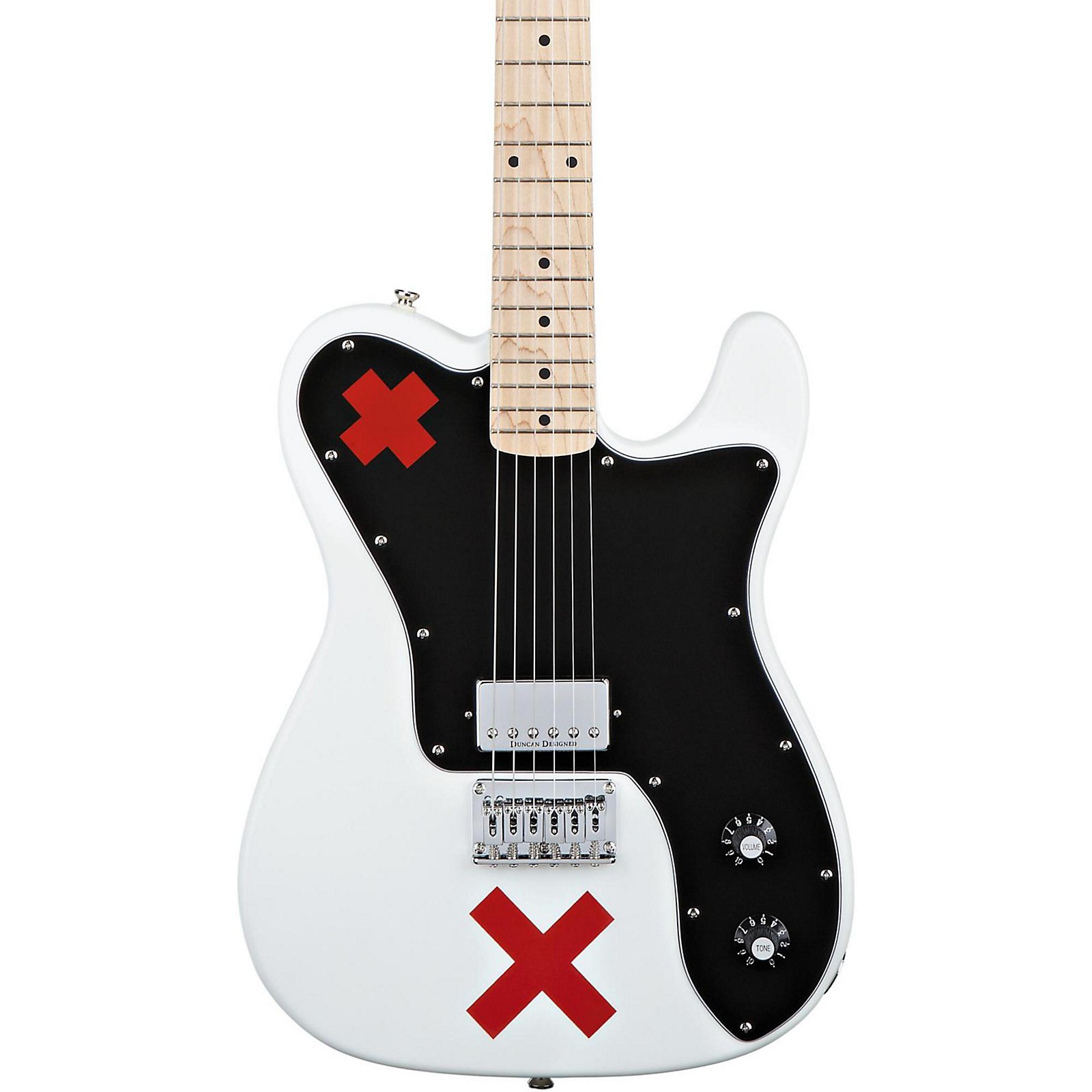 Squier Deryck Whibley Telecaster Electric Guitar Olympic White ...