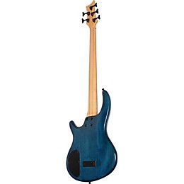 Dean Edge Q5 Quilted 5-String Bass Blue