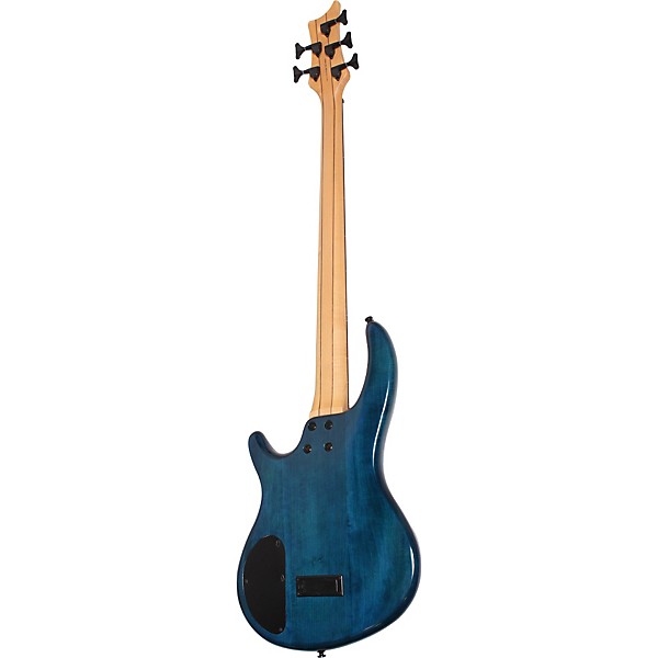 Dean Edge Q5 Quilted 5-String Bass Blue