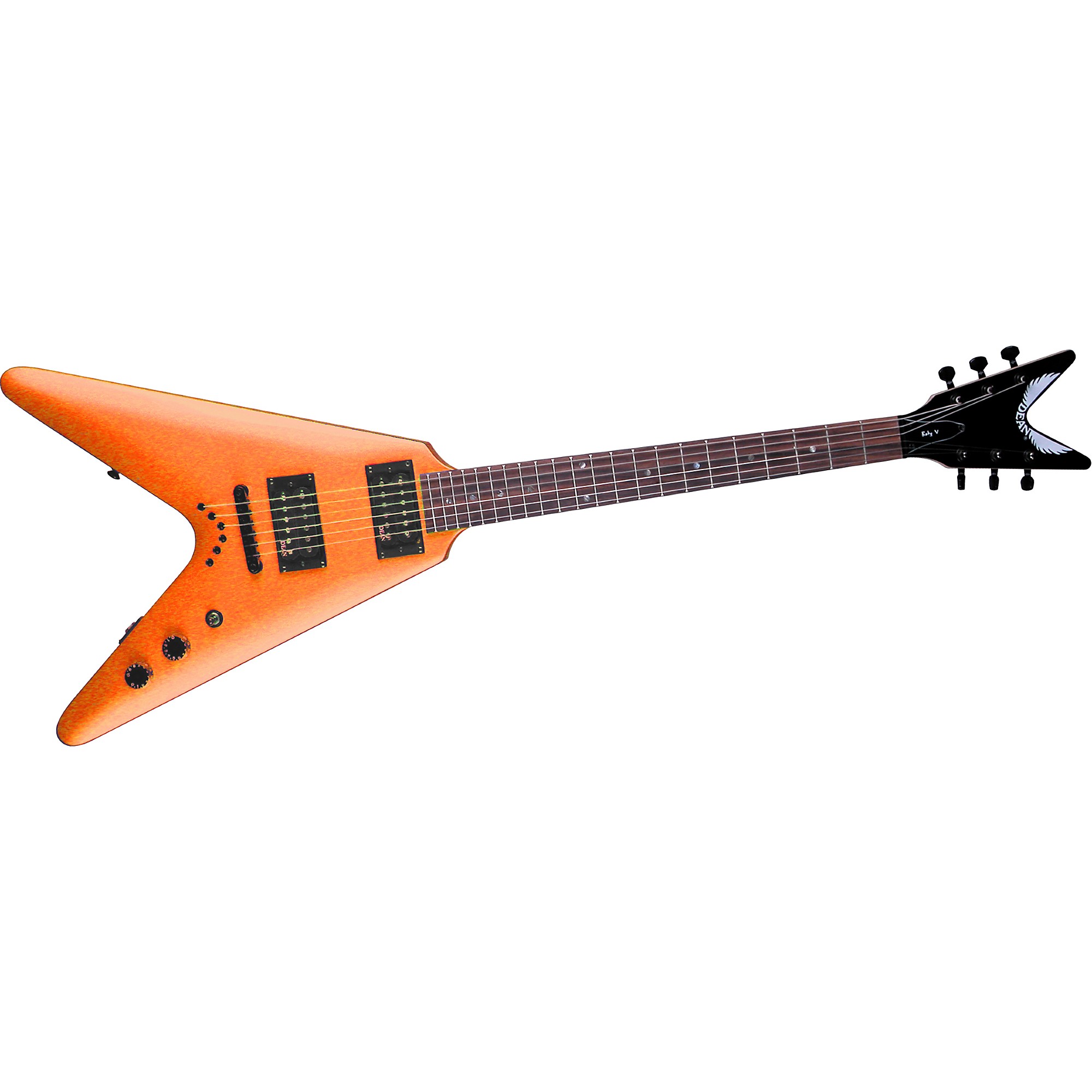 Dean Baby V Electric Guitar Orange | Guitar Center