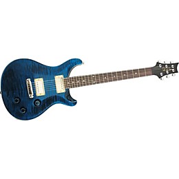 PRS Custom 22 Flamed Maple Top with Moon Inlays Stoptail Electric Guitar Whale Blue