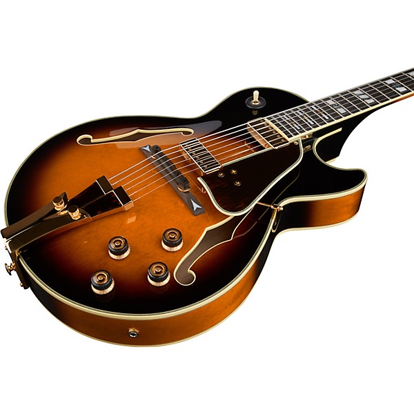 Ibanez GB10 George Benson Hollowbody Electric Brown Sunburst