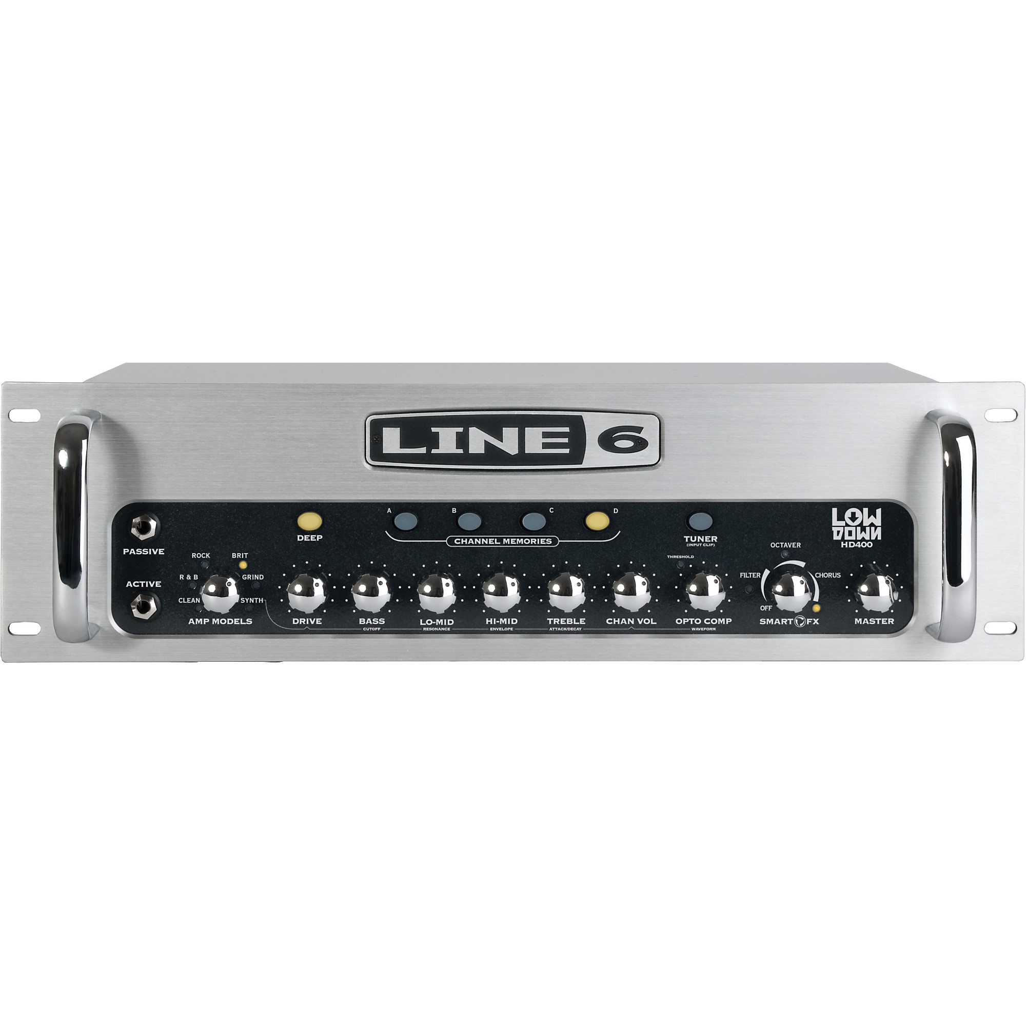 Open Box Line 6 LowDown HD400 400W Rack Mount Bass Amp Head