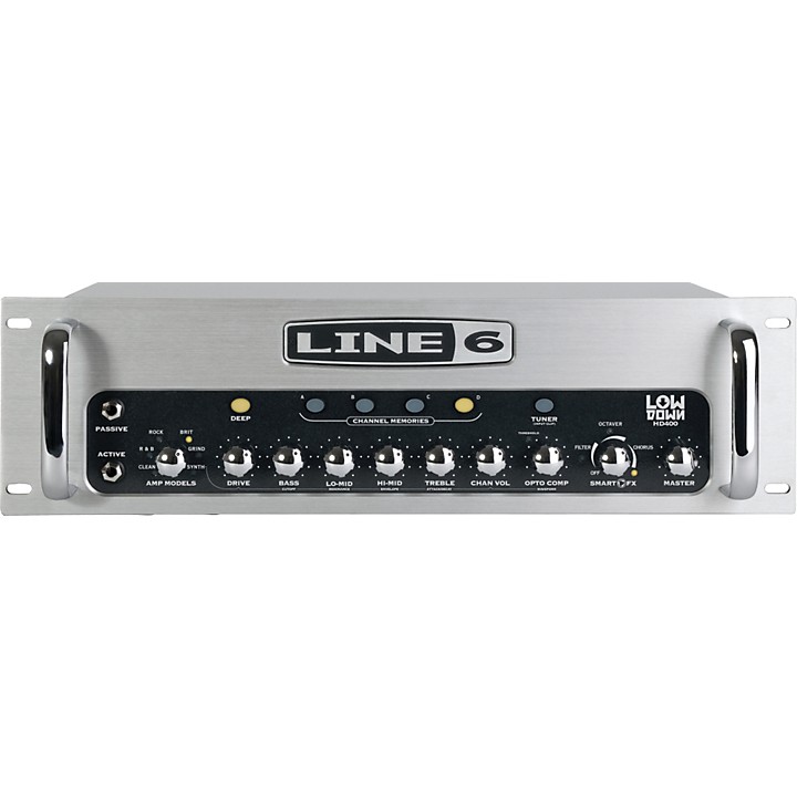 Open Box Line 6 LowDown HD400 400W Rack Mount Bass Amp Head