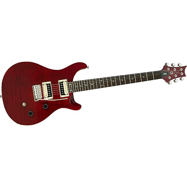 PRS SE Custom 24 Electric Guitar Black Cherry Rswd Frtbrd