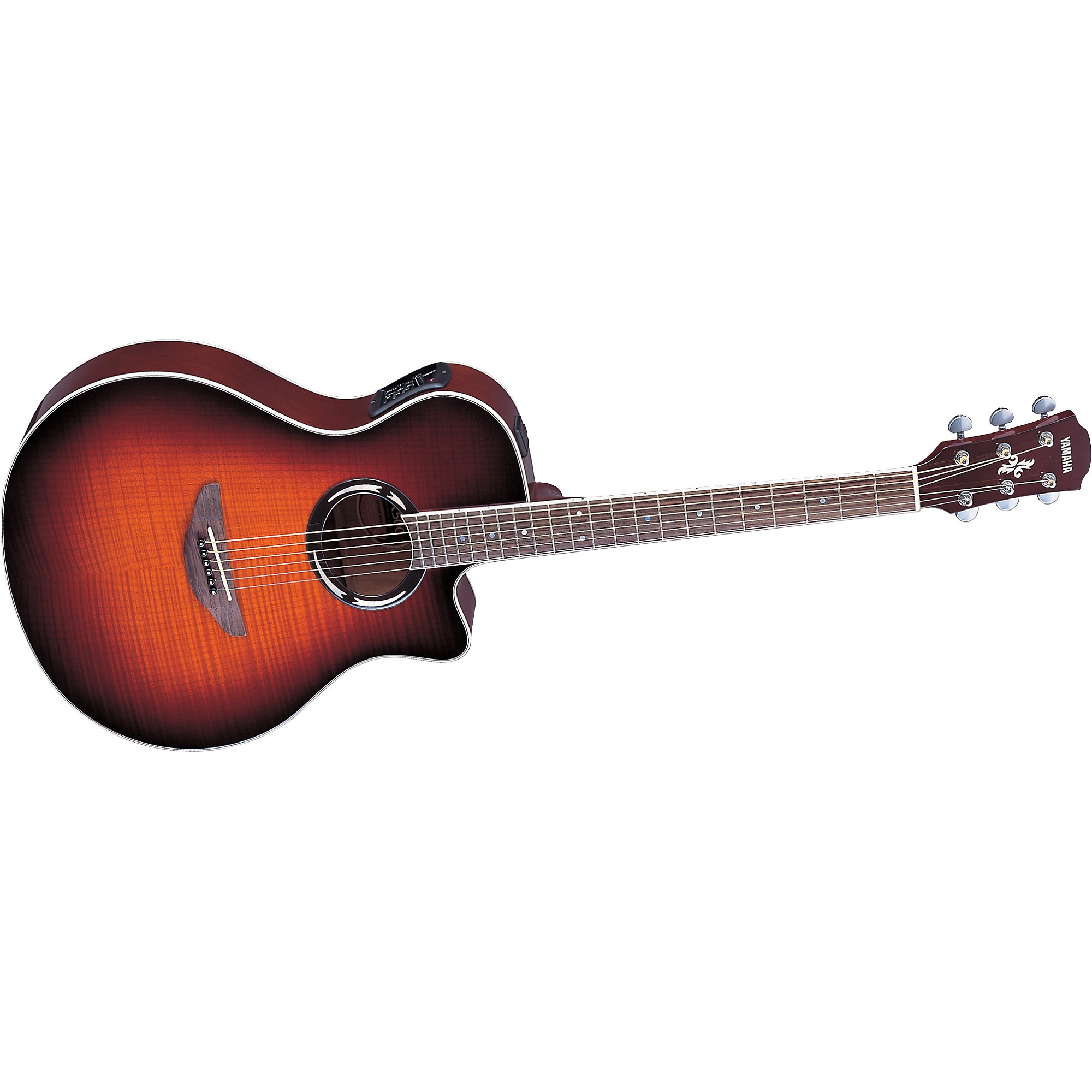 Yamaha APX500FM Flame Maple Thinline Cutaway Acoustic-Electric