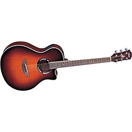 Yamaha APX500FM Flame Maple Thinline Cutaway Acoustic-Electric