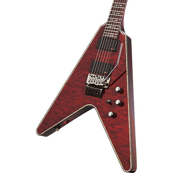 ギター SCHECTER AD-V-1-FR-HR HELLRAISER Open Box Schecter Guitar Research Hellraiser V-1 FR Electric