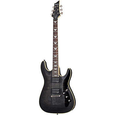 Schecter Guitar Research Omen Extreme-6 Electric Guitar See-Thru Black for sale