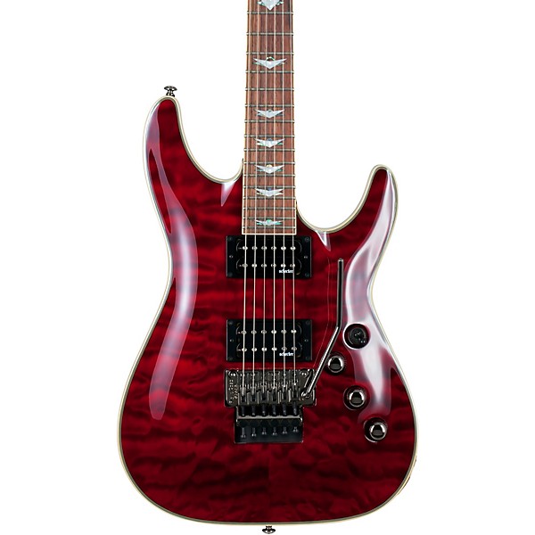 Schecter Guitar Research Omen Extreme-6 FR Electric Guitar Black Cherry