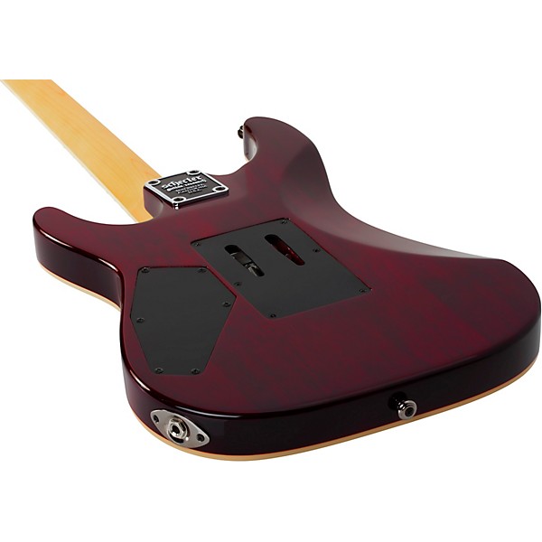 Schecter Guitar Research Omen Extreme-6 FR Electric Guitar Black Cherry