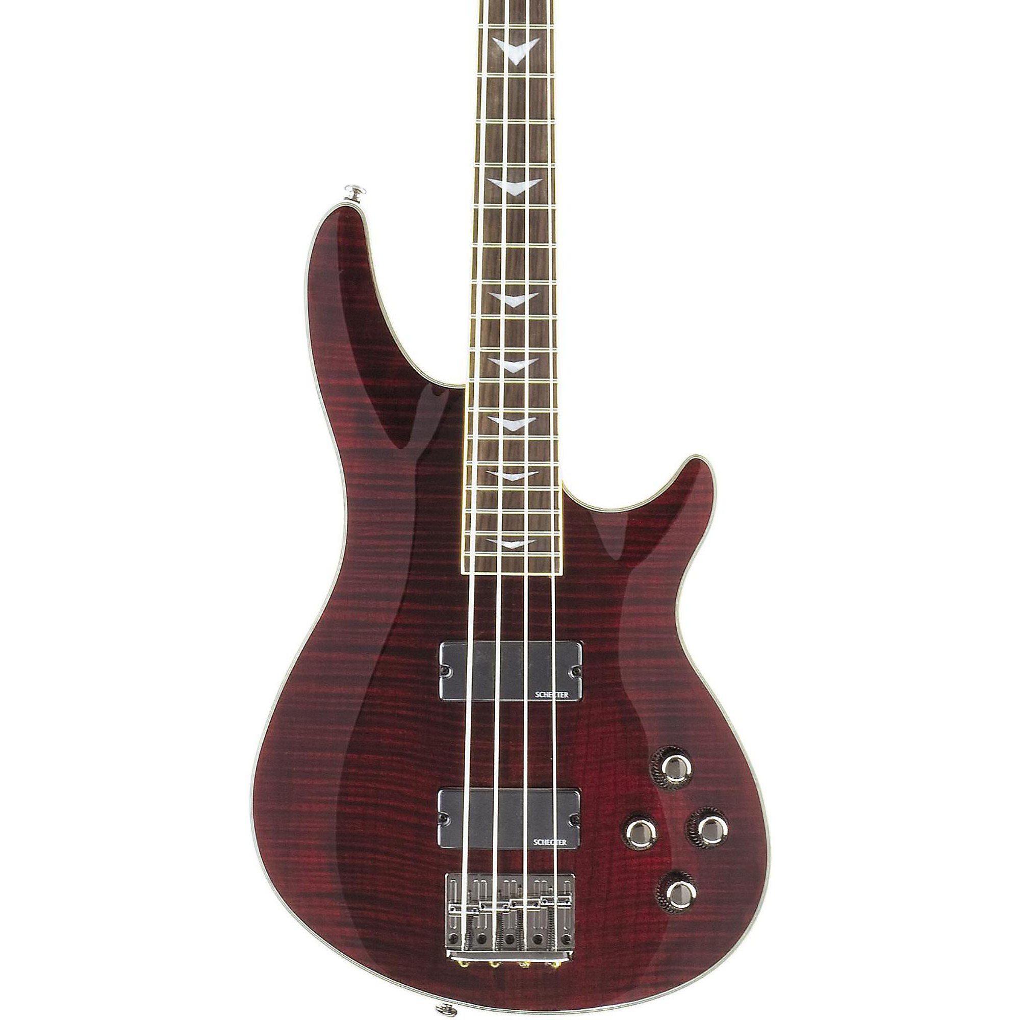 Schecter Guitar Research Omen Extreme-4 Bass Black Cherry | Guitar 