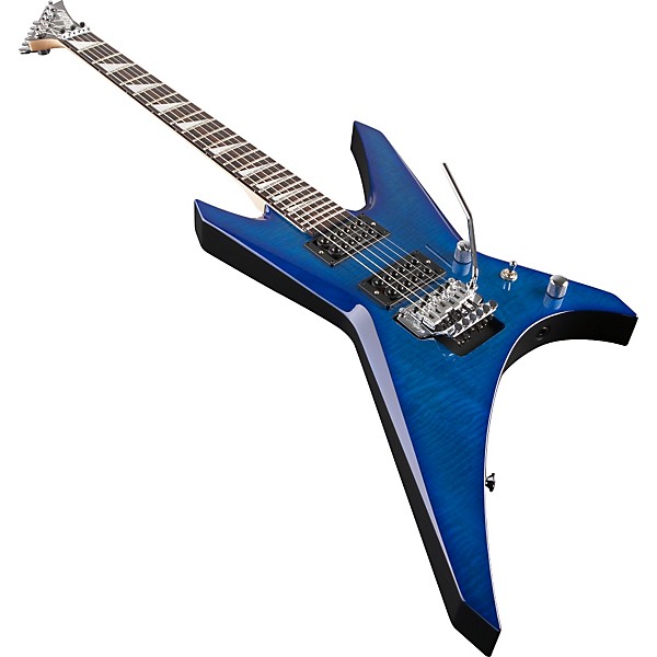 Jackson WRXT Warrior Electric Guitar Transparent Blue | Guitar Center