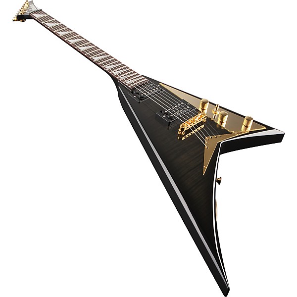Open Box Jackson RR5 Rhoads Electric Guitar Transparent Black