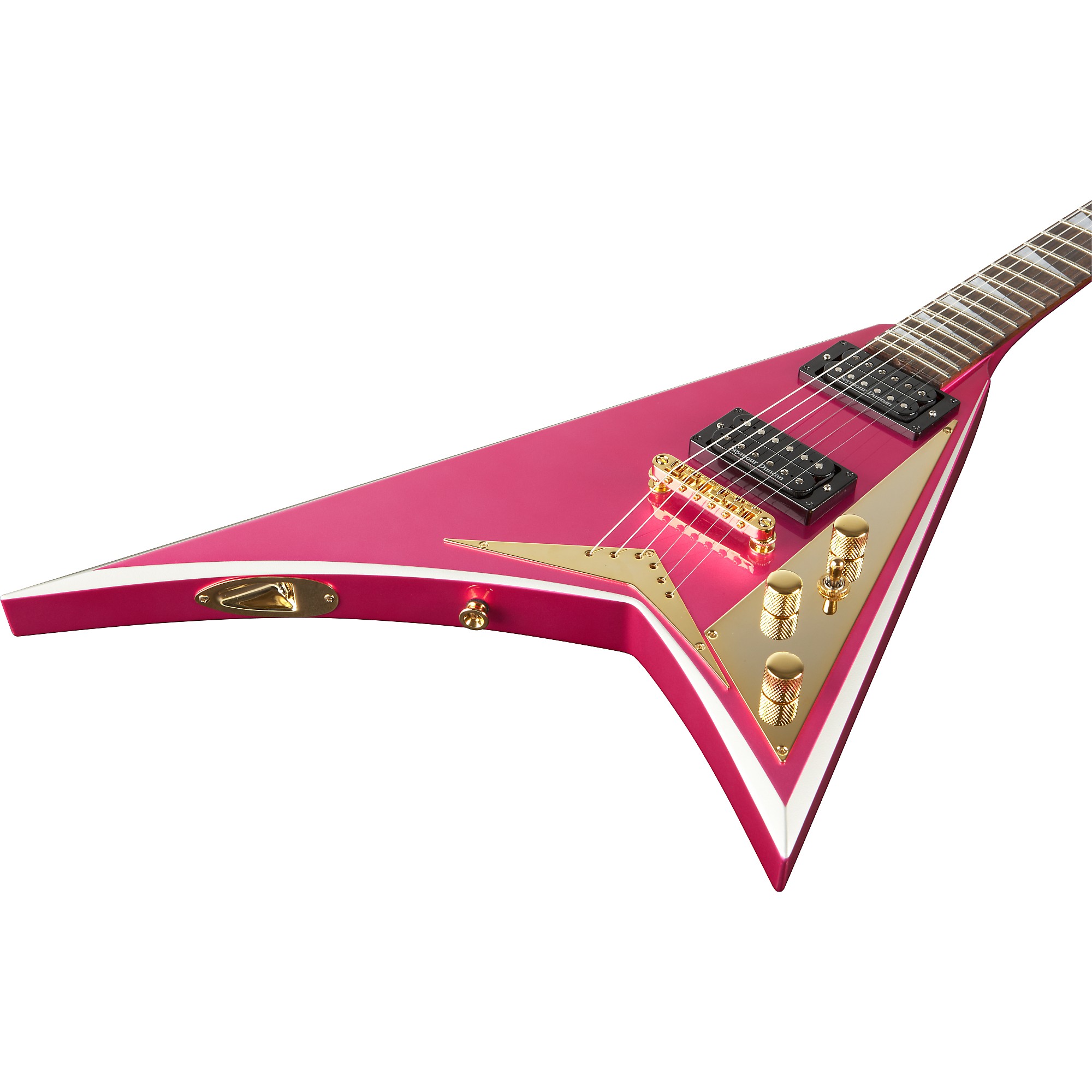 Open Box Jackson RR5 Rhoads Electric Guitar Metallic Pink with