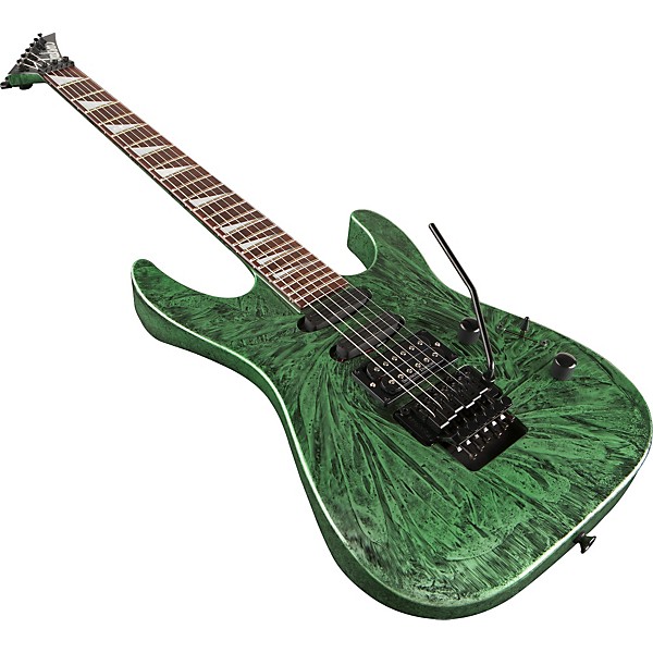 Jackson SL3 Soloist Electric Guitar Green Swirl
