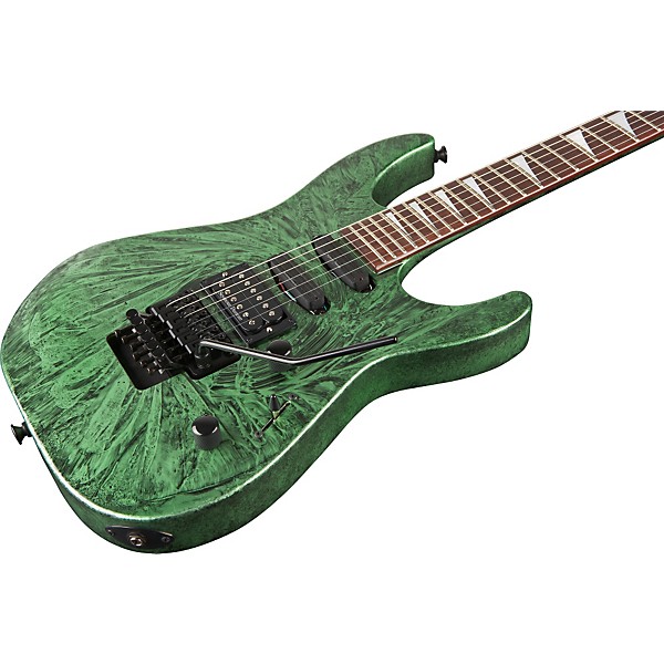 Jackson SL3 Soloist Electric Guitar Green Swirl