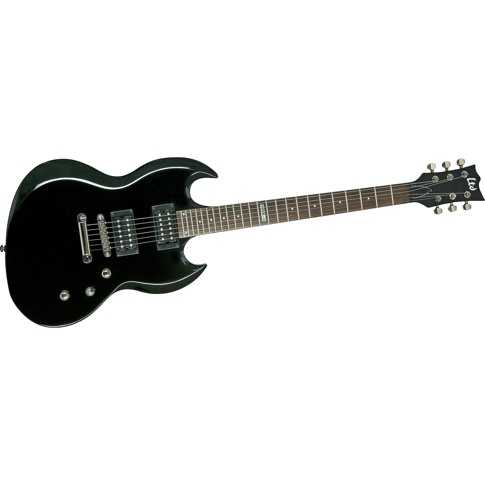 ESP LTD Viper-10 Electric Guitar, Black | USA